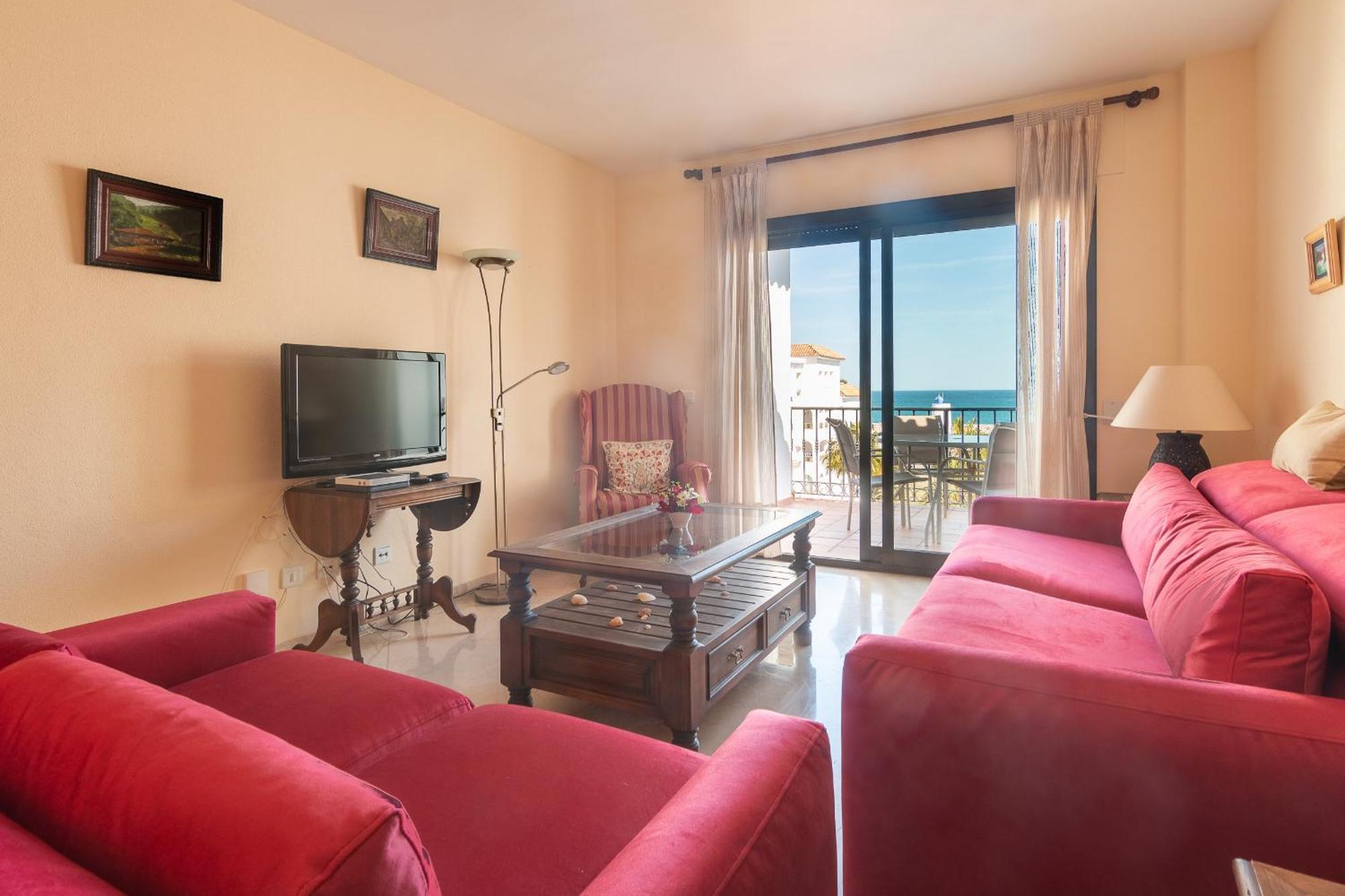 2233-lovely 2 Bedrooms On The Beach, Pool And Port Apartment Manilva