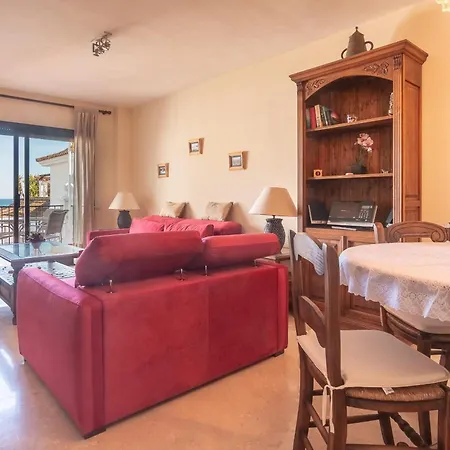 2233-Lovely 2 Bedrooms On The Beach, Pool And Port Manilva Exterior photo