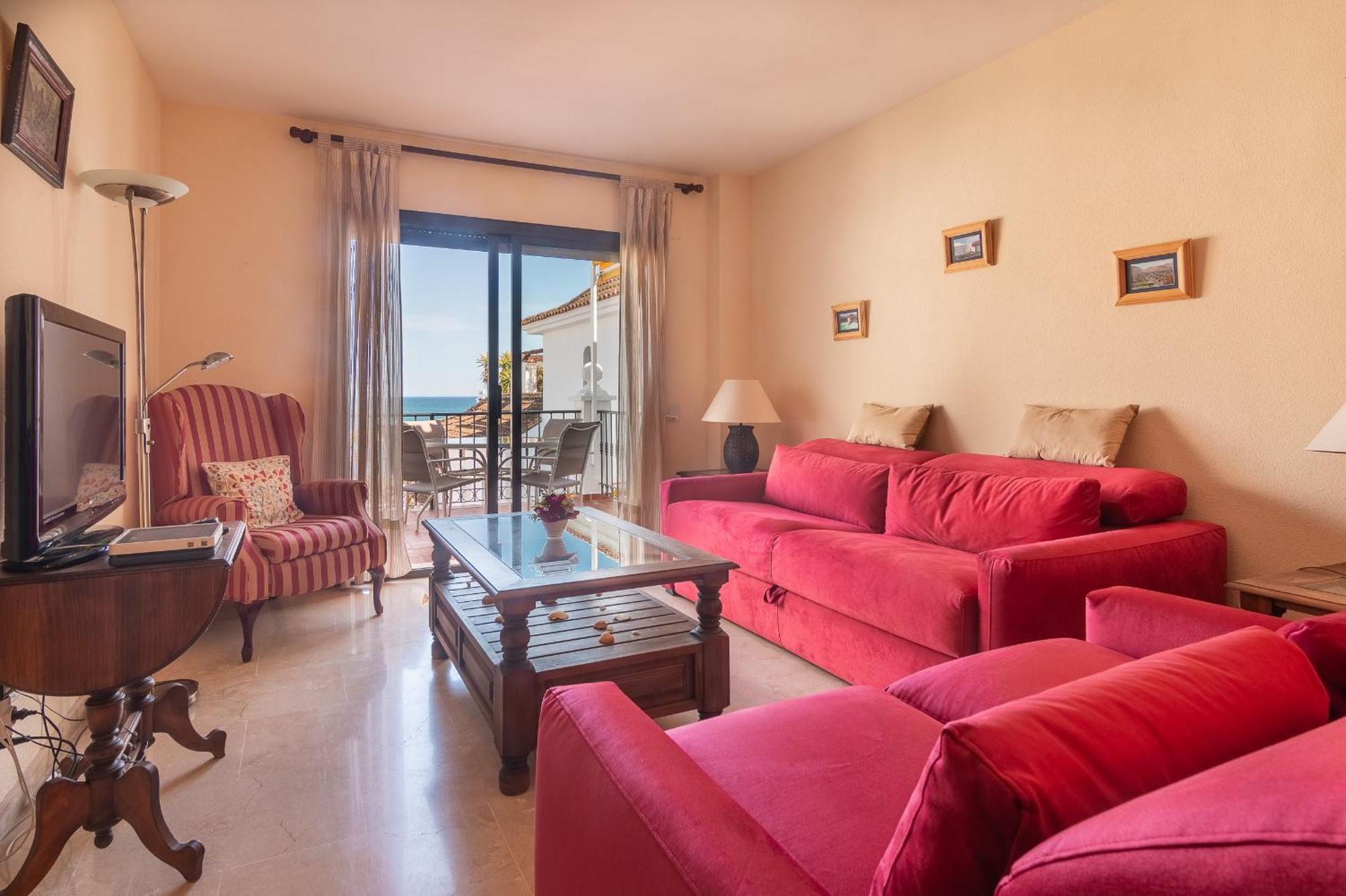 2233-lovely 2 Bedrooms On The Beach, Pool And Port * Manilva